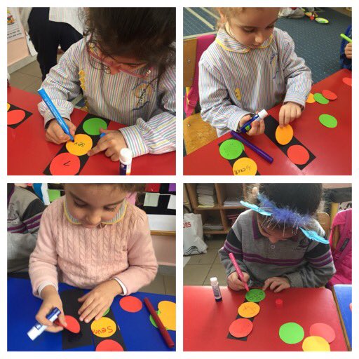 ghina_jomaa's tweet photo. KG3E learners created their own “Numbers Trafic Light” from number 6 till number 10 by writing the numbers &amp; modeling them.🚦#Numbers #Math #TraficLight #Modeling @DawhaHighSchool @FThaalby @emankhashoun https://t.co/RlfvtWuWm2