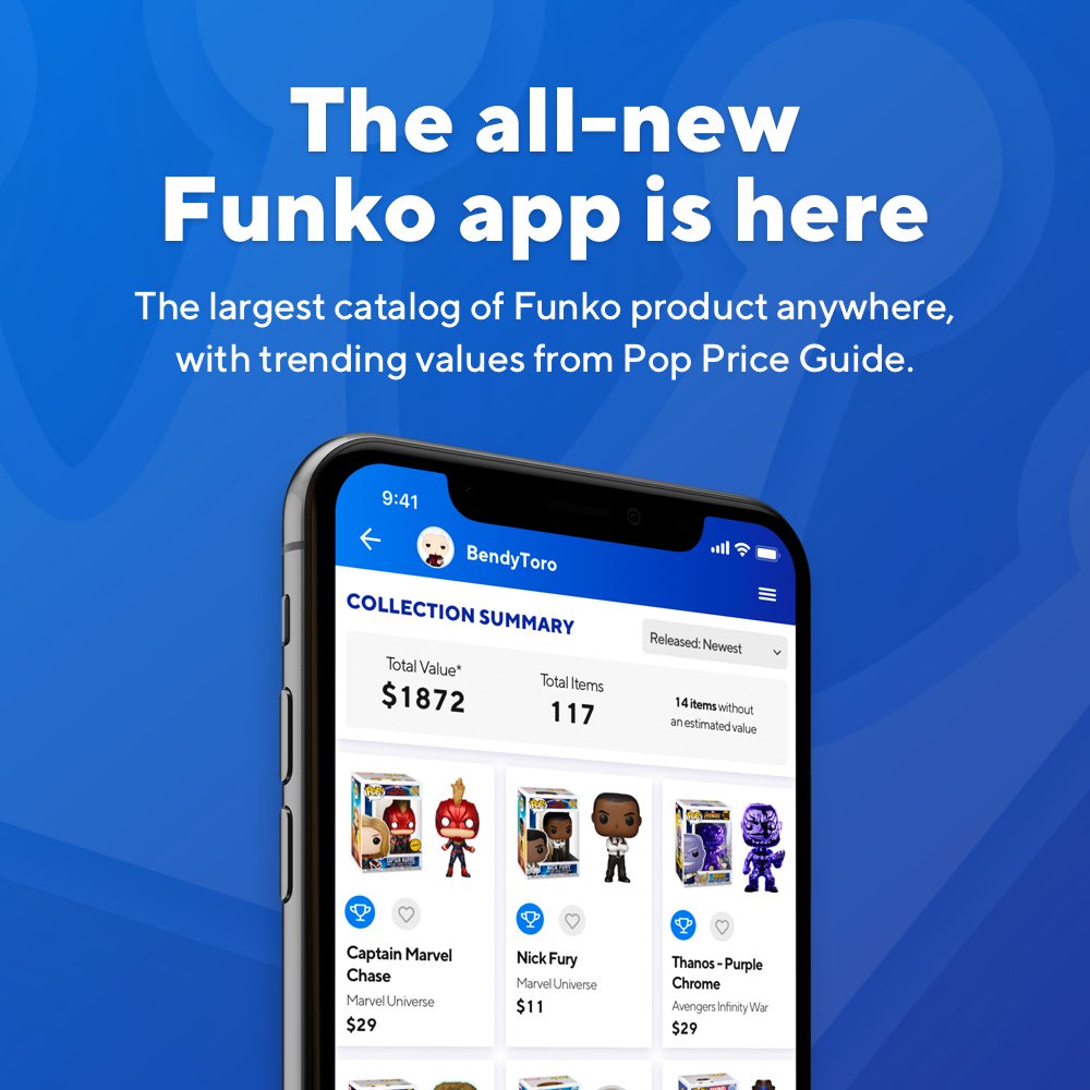 تويتر على تويتر: "The all-new Funko App here! #FunkoApp https://t.co/3FjdhdH4Os"