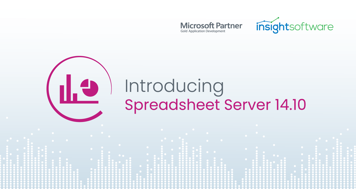 insightsoftware's tweet image. If you thought #SpreadsheetServer couldn’t possibly make you even MORE productive, wait til you see NEW Spreadsheet Server version 14.10! Check out all the new #features &amp;amp; #updates. Log in to download today.