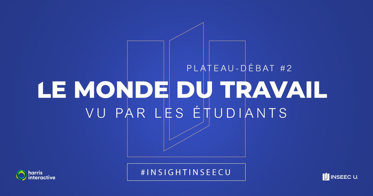 Etudiants vs. monde du travail. Débat avec <a href="/cathlespine/">Catherine Lespine</a> <a href="/jdlevy/">Jean-Daniel Lévy</a> Benoit Serre <a href="/ANDRH_Officiel/">ANDRH</a> @Brucetwitty  #InsightInseecU 
<a href="/harrisint_fr/">Harris Interactive</a> #education #edleaders

youtu.be/BTtOVKXYRUY