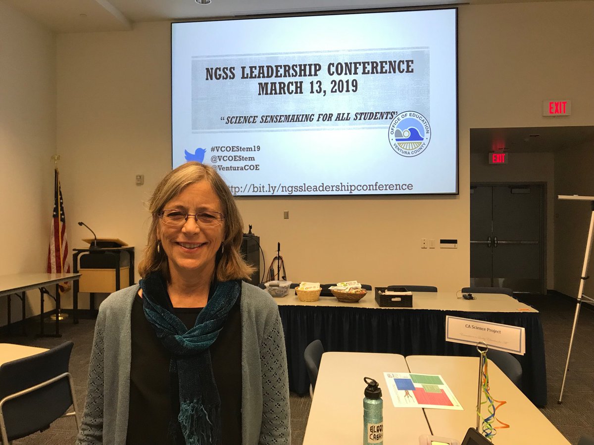 AKSScienceEd's tweet photo. At the NGSS conference in Ventura county representing the Inland  Northern Science Project #Vcoestem19 https://t.co/D2mjuHBDSK