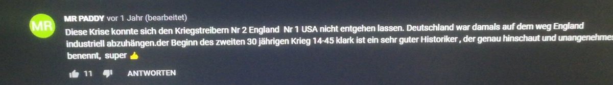 DerBro7's tweet photo. der erste weltkrieg war ein komplott von einer Allianz aus 40 Staaten um Deutschland wirtschaftlich zu schaden. https://t.co/S7G4KNvFp8
