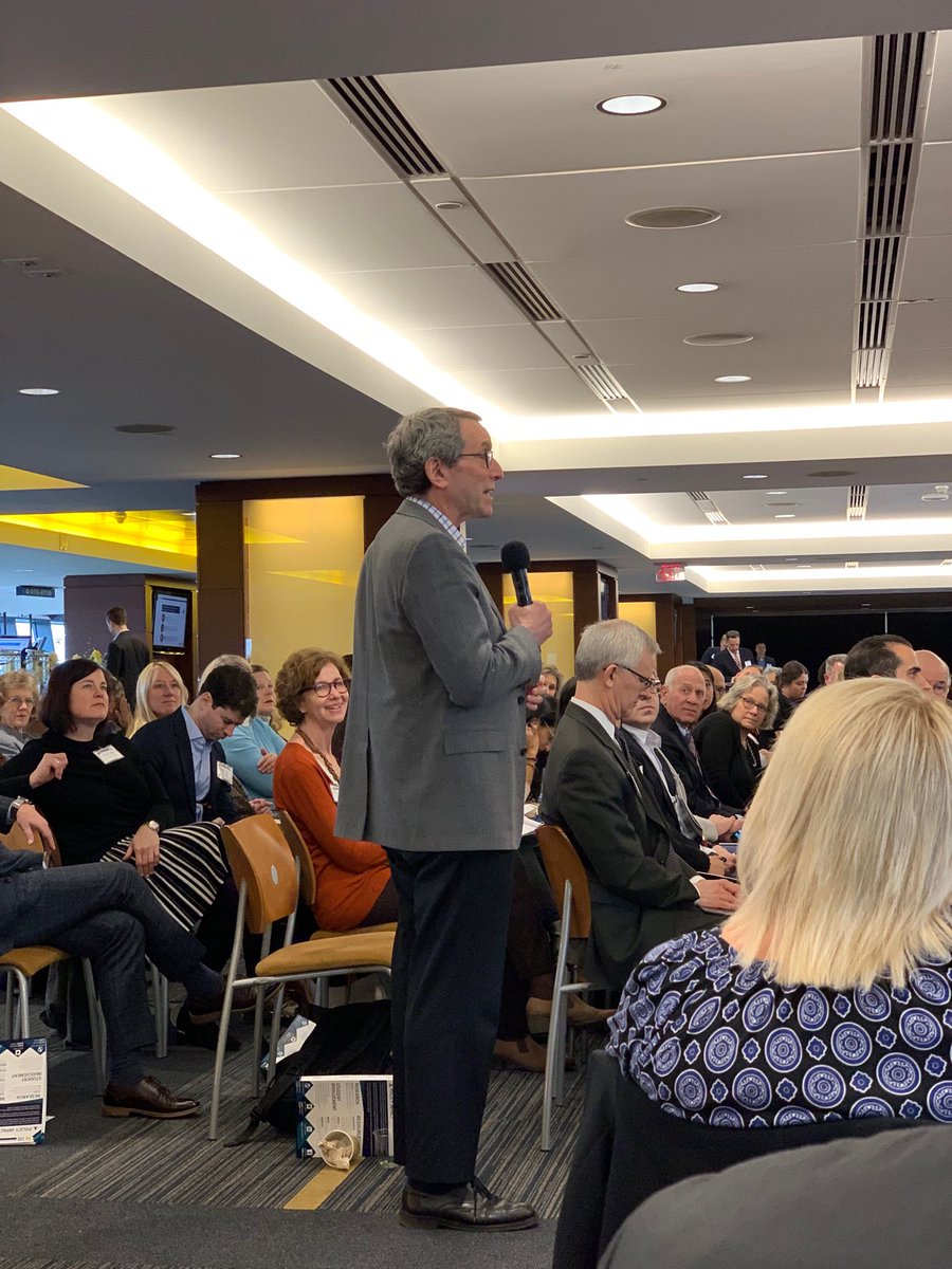 PetrilliMD's tweet photo. #VBID2019 @UM_IHPI @UM_VBID @hvpaa -The most important aspect of developing high value care culture is improving trust between patients and providers. Education + system changes are necessary @WolfsonD "it is tough but doable" https://t.co/kK2pv8A1qI