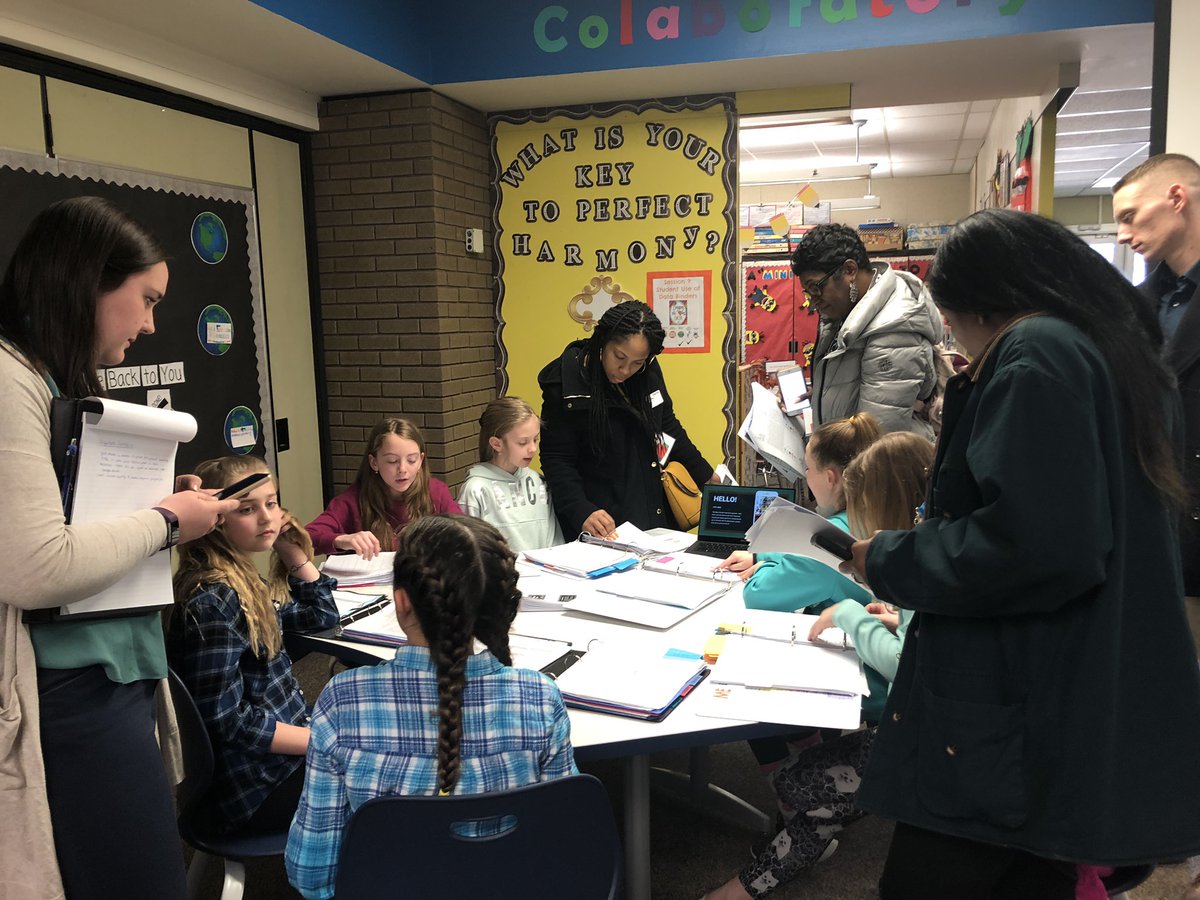 Errickson students sharing their learning with MACPL visitors @ftsmacpl @FTSCurrSuper @FTS_NDickstein