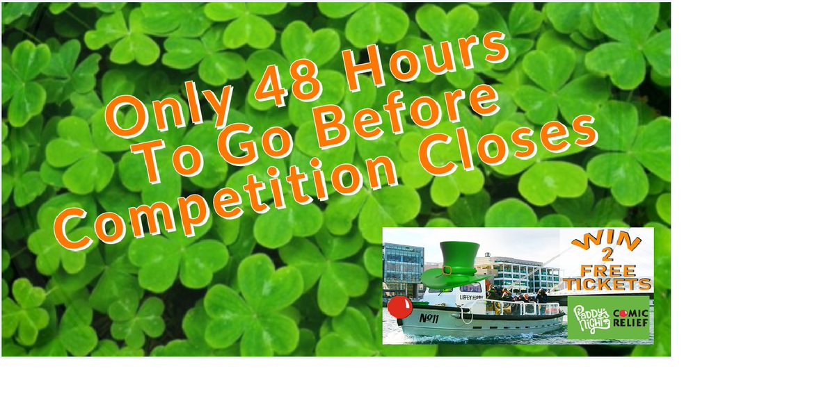 There is still some time left to enter our Paddys Day Competition, simply  comment on our competition post on facebook (linked below)    
bit.ly/2TBlg2P
#theoldliffeyferry