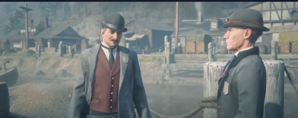 HuntingOutLaws's tweet photo. Agent Milton &amp; I in the lovely mining town of AnnesBurg https://t.co/KCQq0a8Zry