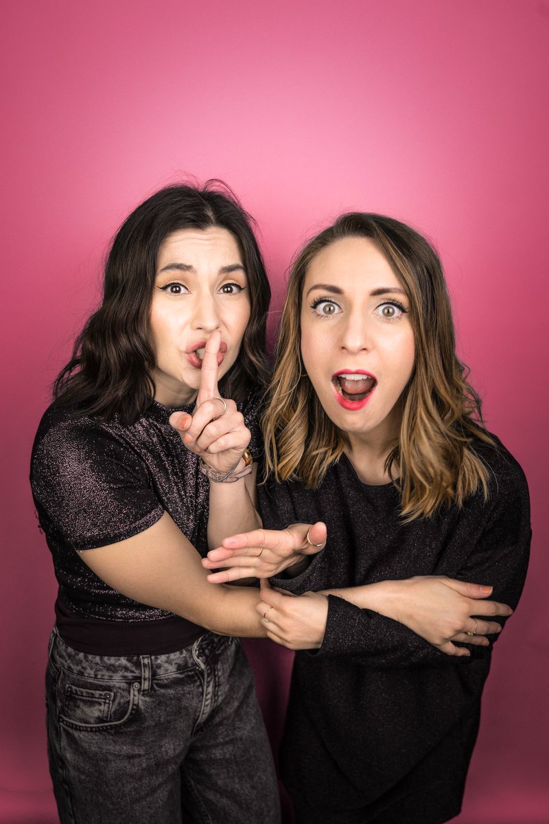 LADYLIKESCOMEDY's tweet photo. Oh my WORD! Look at these incredible photos of us for our brand new show Top Secret House Party by the wonderful @AdrianTauss ! 🎉 https://t.co/PcqbiONcO2