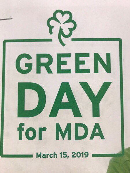 🔹💚Go Green for MDA! Wear green this Friday, March 15, to show support for the Muscular Dystrophy Association! #PHDECA💚🔹