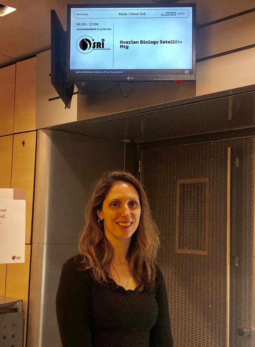 drjaredrobins's tweet photo. Dr. MaryEllen Pavone presented about Fertility Preservation at the Society for Reproductive Investigation meeting in Paris.  So proud to work with her at Northwestern Fertility and Reproductive Medicine ⁦@NMGynecology⁩ ⁦@NorthwesternMed⁩ https://t.co/i8p011RFuk