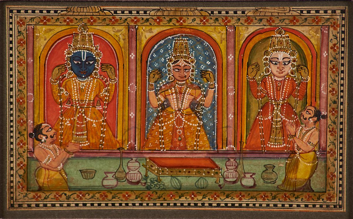 RagoAuctions's tweet image. Sneak a peek at selections from the Darion collection at Rago: bit.ly/2XRHkWl  

Highlights include a sandstone Khmer head of Brahma, 17th-19th c. Indian illustrations, 15th-18th c. Persian manuscript pages, and other artifacts from India + Southeast Asia. #asiaweek