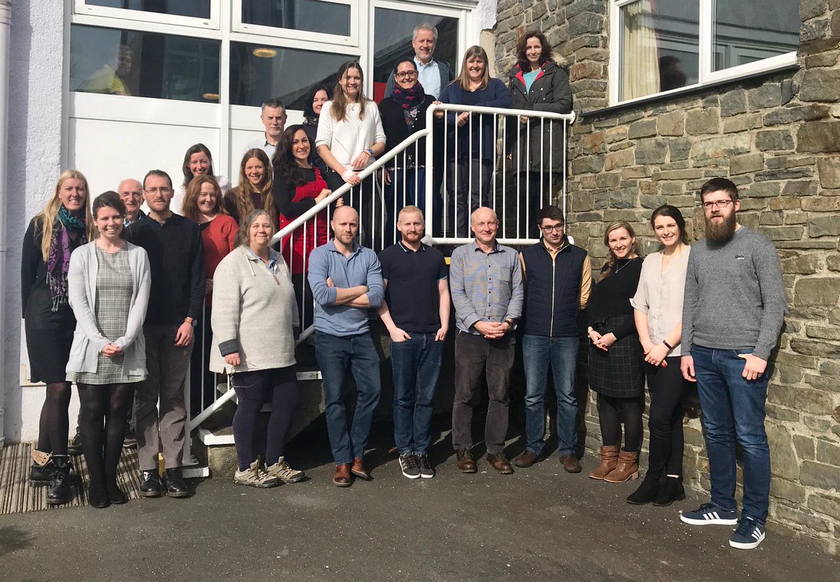 Almost at the end of the first day. Significant collaboration between all of the six @BlueFish_EU partners...and much more planned true #crossbordercollaboration in our #climatechangescience research #IrelandWales #EUIrelandWales