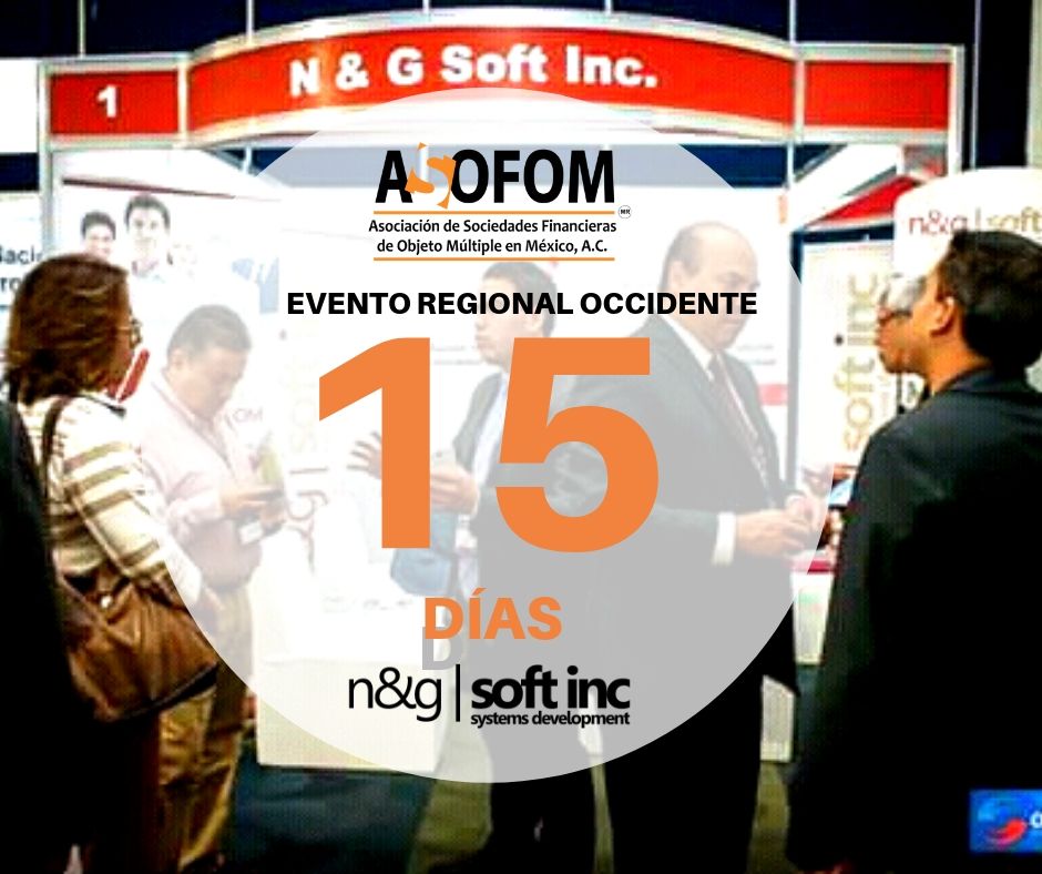 nygsoftinc's tweet photo. Nos vemos en 2 semanas para presentarle los productos y servicios que N&G puede ofrecerle.
Asofom Evento Regional Occidente Guadalajara
#NyG #TuAliadoEstratégico #NyGSoftInc #SoftwareFinanciero #ASOFOM #SoyASOFOM https://t.co/TAUmwmc2qc