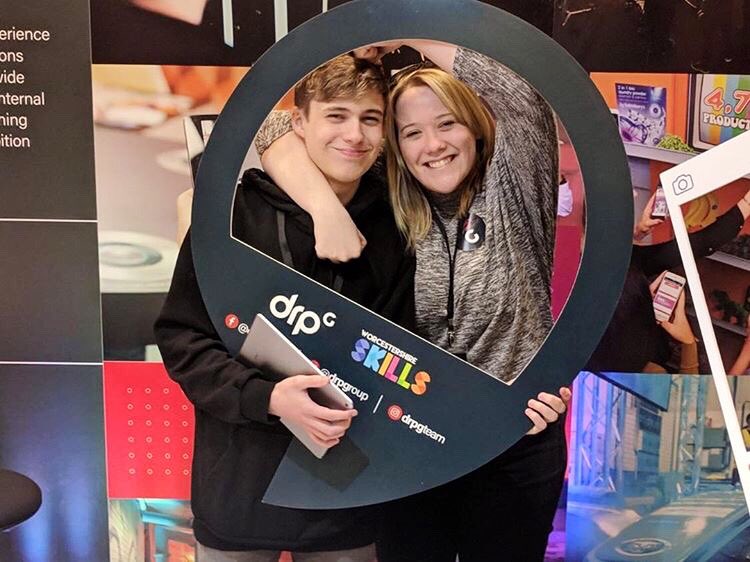 drpgroup's tweet photo. We’ve had a blast today meeting lots of pupils today at #WorcsSkillsShow #Careers some of our apprentices have been on hand to speak about what we do at #DRPG there is still time to come and say hi 👋🏼 https://t.co/gobfxZk0DP