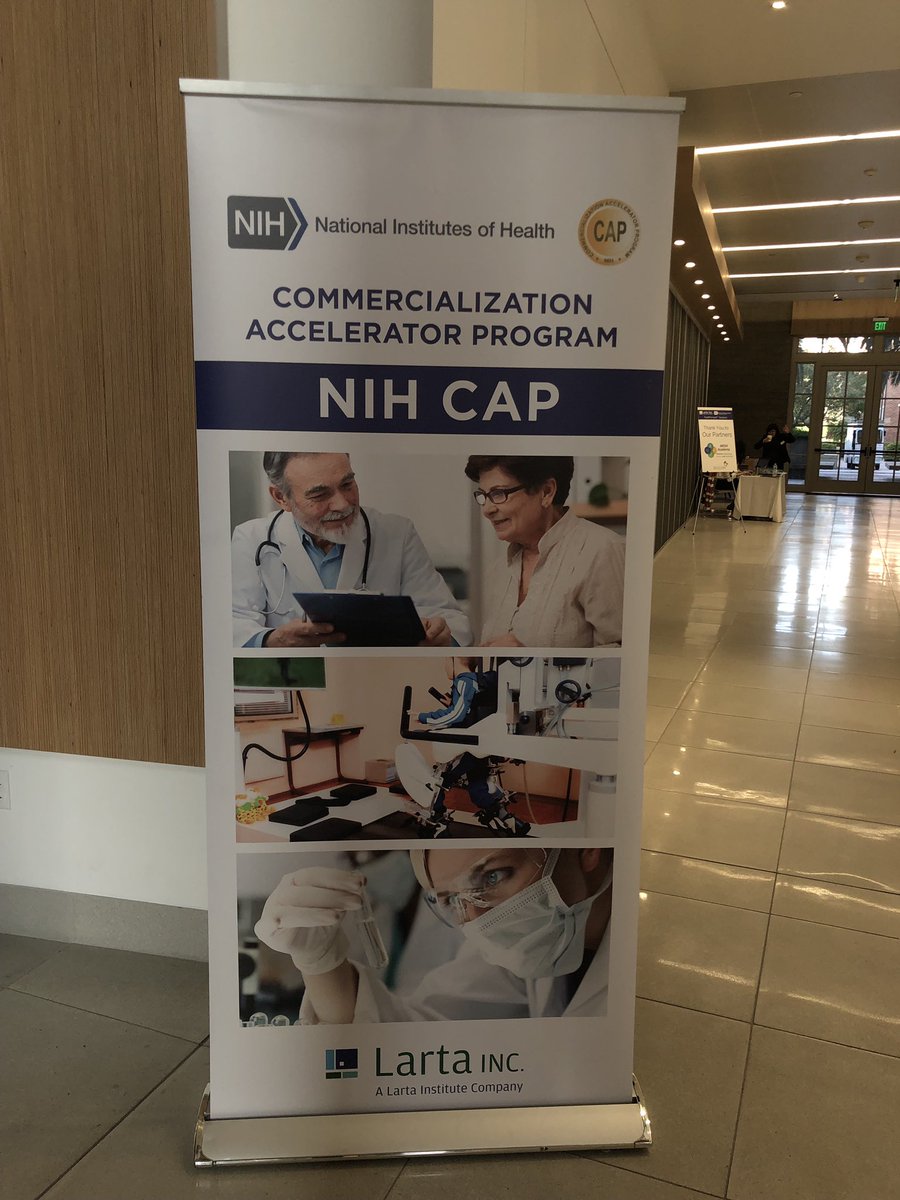 LartaInstitute's tweet photo. #Day1 if our 14th Annual @NIHsbir #FeedForward sessions, in partnership with @USCMESH.
Stay tuned to learn about some incredible companies in our #NIHCAP! https://t.co/klHO9yLFky