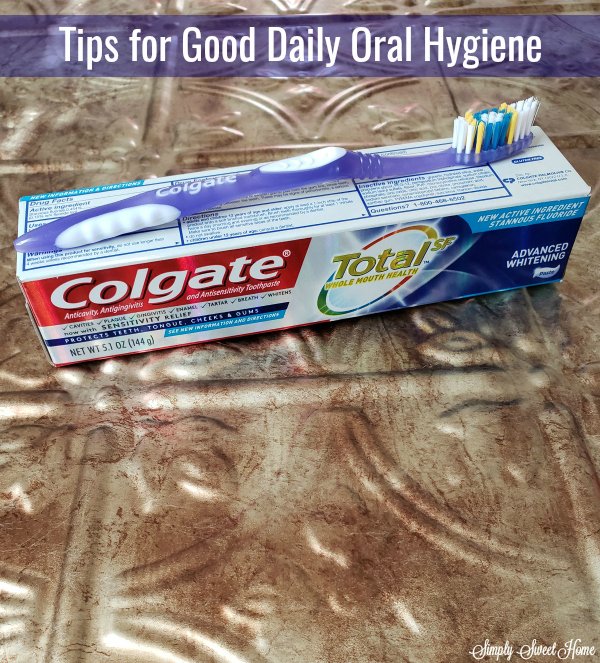 SimplySweetHome's tweet image. Tips for Good Daily Oral Hygiene with Colgate Total @walmart bit.ly/2XXAn60 #DoMoreForYourWholeMouth #ColgatePartner #ad