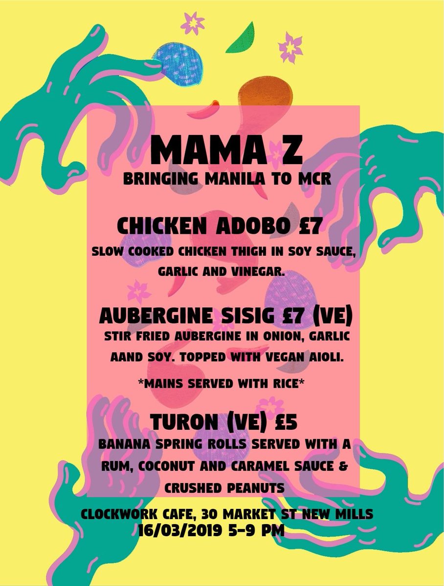 #WednesdayMotivation fir foodie chums. Head to #NewMills Thursday for .<a href="/chiitchaatmcr/">Chiit Chaat - Indian Street Food</a> and Saturday for .<a href="/cookinwithmamaz/">MAMA Z</a> (followed by ceilidh at <a href="/SpringBankArts/">Spring Bank Arts</a> or Cobalt Tales <a href="/TheTorrs/">The Torrs Apartments, New Mills</a> )