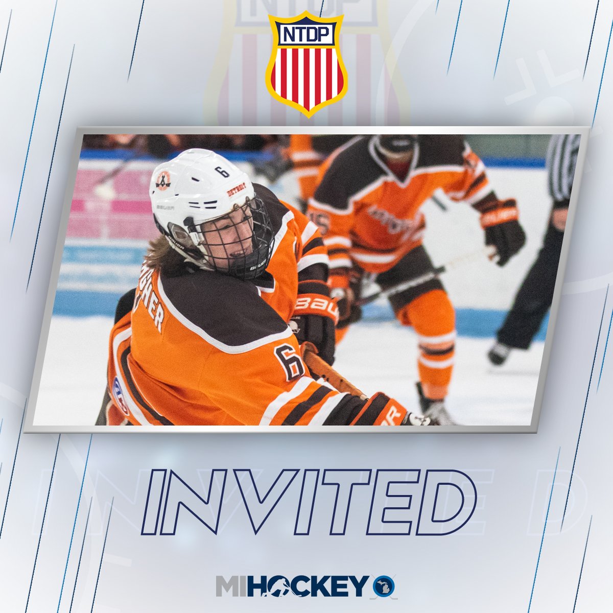 MiHockeyNow's tweet image. Congrats to the four #Compuware 16U players invited to the @USAHockeyNTDP Evaluation Camp.

@dylanduke25 | @sashapastujov12 | @TyGallagher_6 | @Rsavey49 

📝 | mihockey.com/2019/03/2019-u…