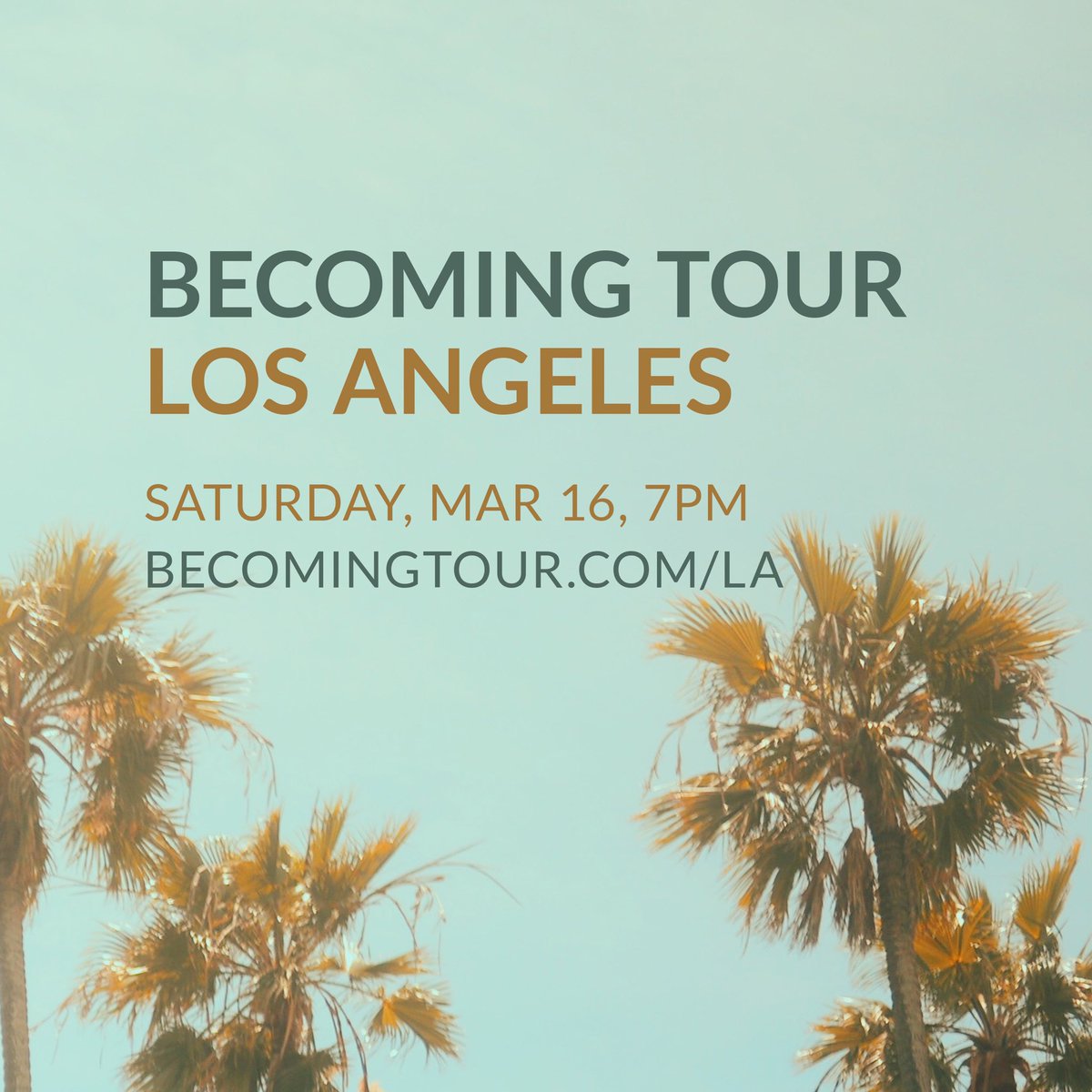 I’ll be speaking in LA in a few days, along with special guests <a href="/TheMinimalists/">The Minimalists</a> — tickets &amp; info at BecomingTour.com/LA