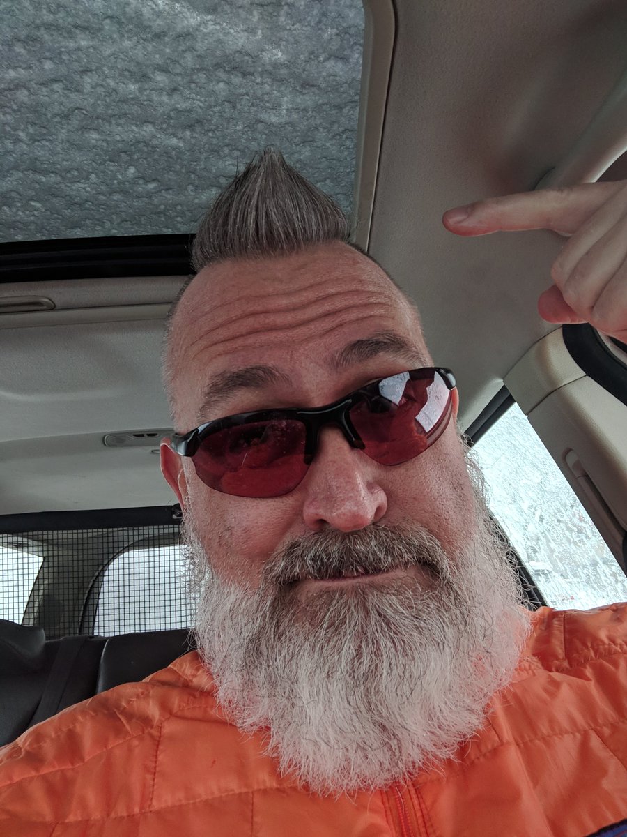 TwoDrunkMonkies's tweet photo. And so it begins... #FortCollins But the hair looks good... Thanks #TriosSalon! https://t.co/lFNF78P8hK