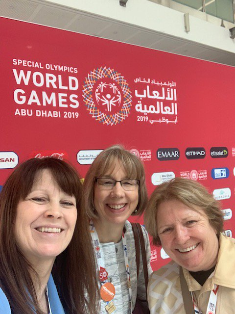 PRforPT's tweet image. Let the games begin! The @APTAtweets delegation was on hand at the ribbon cutting of the @SpecialOlympics @WorldGames today in #AbuDhabi2019. We&apos;re there to support the athletes in partnership with SO. #PTTransforms #ChoosePT