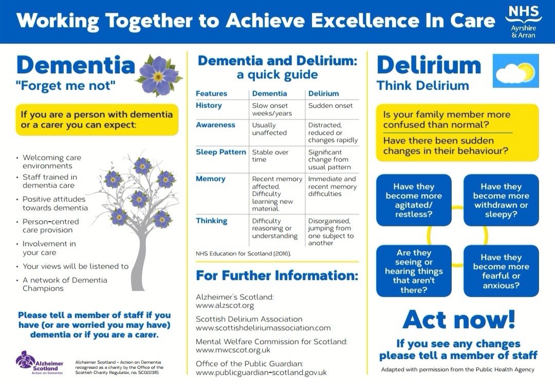 Persistent Delirium poses a massive diagnostic challenge with important outcomes. Get the diagnosis right .. #WDAD2019 <a href="/nhsaaa/">NHS Ayrshire & Arran</a> <a href="/Susan_hol1/">Susan Holland</a> <a href="/macraevic/">Vicky MacRae (she/her)</a> <a href="/ScotDelirium/">SDA</a> <a href="/A_MacLullich/">Alasdair MacLullich</a> <a href="/Sparklystar55/">Claire Copeland</a> <a href="/iDelirium_Aware/">iDelirium</a> <a href="/EDA_delirium/">European Delirium</a> <a href="/AmerDelirium/">American Delirium Society</a> @delirious_dr <a href="/dhj_davis/">Daniel Davis</a>