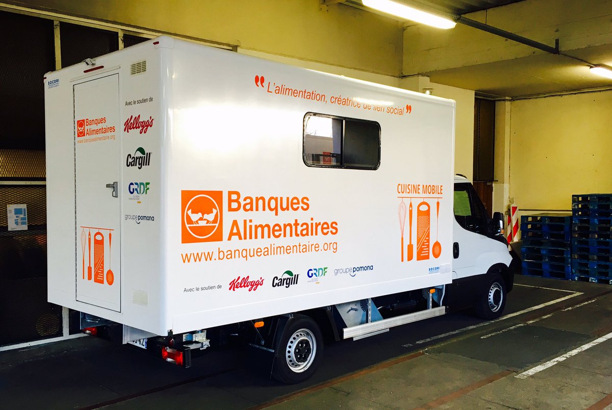 Cette journée lance également le départ du tour de France du camion cuisine qui sillonnera les routes de France avec 35 étapes dans les Banques Alimentaires pour proposer des ateliers cuisine aux personnes en situation de précarité  #liensocial #alimentation #35ansdeBA