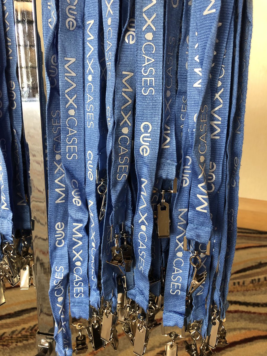 joincalie's tweet photo. Your #cue19 lanyards are made of bamboo fabric and metal. #cuegreen #WeAreCUE https://t.co/CgZVn3INeV