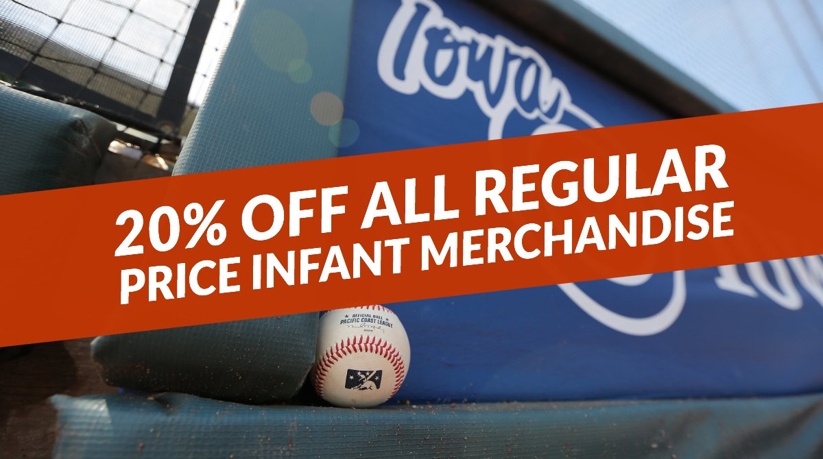 IowaCubs's tweet photo. Shop the sale 👶: https://t.co/yGoxXWKgLT https://t.co/ccV1lyyr9i
