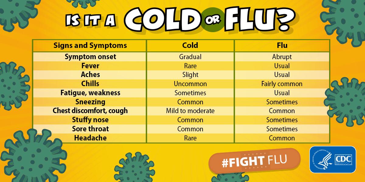 Cdc Flu Chart