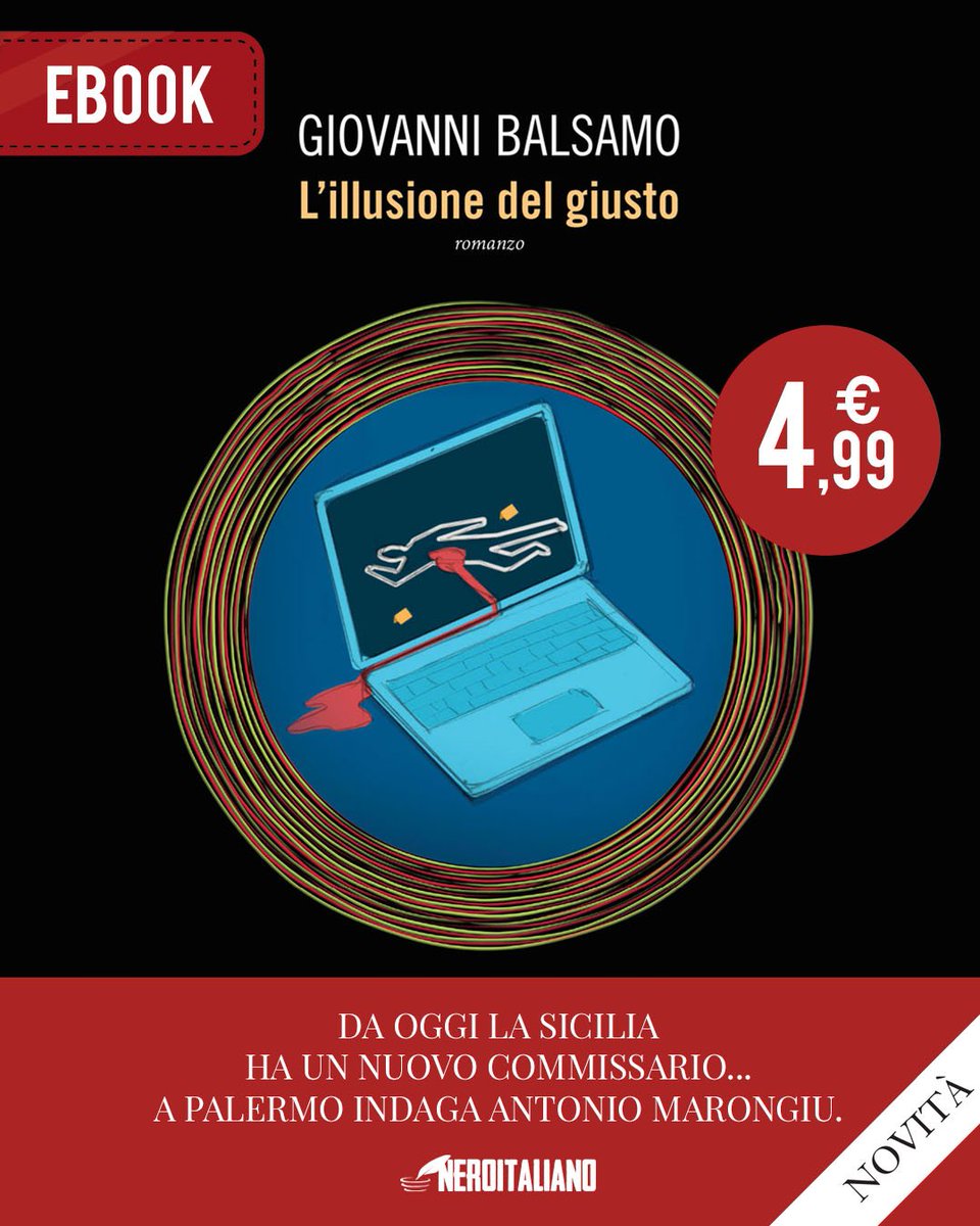 La novità Nero Italiano porta il lettore in una Palermo vitale e decadente dove il commissario Antonio Marongiu indaga su un caso di corruzione, mafia, e inganno. Non perdete L'illusione del giusto, il romanzo di Giovanni Balsamo, ora disponibile in tutti i digital store