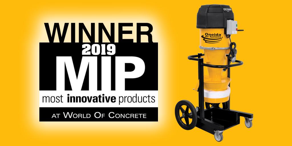 OneidaAir's tweet image. Thrilled to learn that our CC500 Dust Extractor won Most Innovative Product at the World of Concrete Awards! #neverstopinnovating @WorldofConcrete 
oneida-air.com/blog/oneida-s-…
