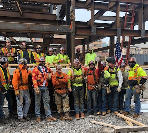 IVMF at Syracuse University (@ivmfsyracuseu) on Twitter photo Historic moment today at the National Veterans Resource Center construction site. The final piece to structural steel was set in stone -- facilitating the process of enclosing the building for interior construction work! ๐๏ธ๐บ๐ธ #BestPlaceForVeterans <a href="/SyracuseU/">Syracuse University</a> <a href="/SyracuseOVMA/">Syracuse University OVMA</a> Historic moment today at the National Veterans Resource Center construction site. The final piece to structural steel was set in stone -- facilitating the process of enclosing the building for interior construction work! ๐๏ธ๐บ๐ธ #BestPlaceForVeterans <a href="/SyracuseU/">Syracuse University</a> <a href="/SyracuseOVMA/">Syracuse University OVMA</a>