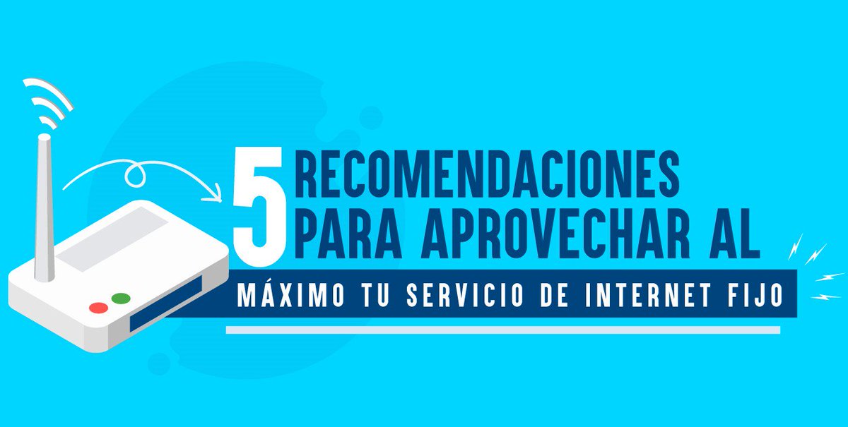 ¿Tienes problemas con tu Internet fijo? En esta nota ➡ bit.ly/2T4bYw6 encontrarás varias recomendaciones que te servirán 👇👇