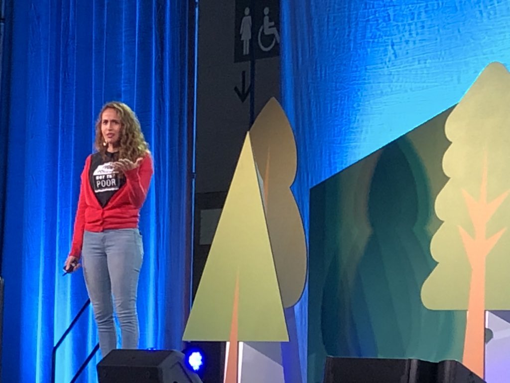 NTENorg's tweet photo. The #19NTC keynote speaker, #TechActivist @IdalinBobe. “Together when we are united, we can create so much change and bring so much impact. Thank you for being here.” https://t.co/BMthso0wp0