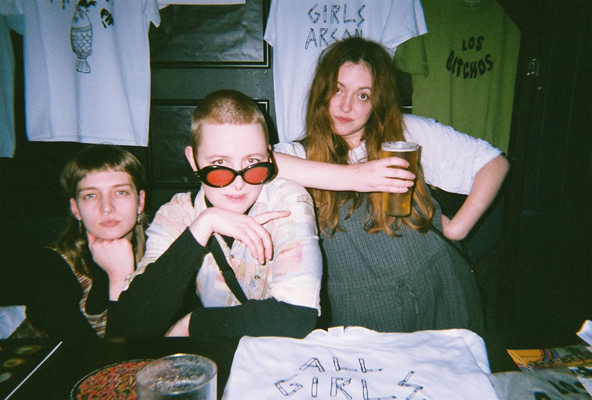 Meet All Girls Arson Club - a brand new trio from Sheffield, set to release their debut EP, Dark Fruits, on 5th April via local DIY label/gig space, <a href="/delicious_clam/">Delicious Clam</a>! mailchi.mp/onebeatpr/agac