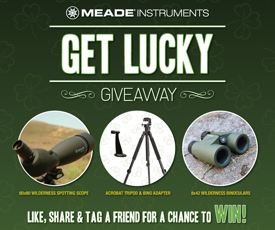 MeadeInstrument's tweet image. St. Patrick&apos;s Day is coming up and our #GetLucky Giveaway is BACK! One lucky winner will win ALL these items pictured. Just LIKE &amp;amp; SHARE this post, and TAG a friend to be entered to win.

Giveaway is open to U.S. &amp;amp; Canada residents. Winner will be announced on 3/15/19. GOOD LUCK!