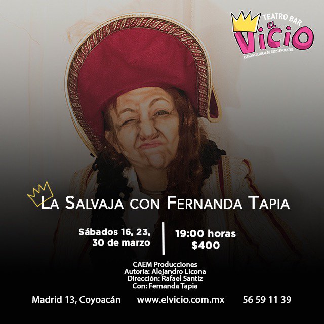 SandymoonMX's tweet photo. 3 #pasesdobles para “LA SALVAJA”. Sábado 16 de marzo, a las 19:00hrs con #FernandaTapia en el vicio dale #RT #sigueme manda #soysalvaja #sandymoon #diseccionradio y un gif de piratas te los llevas, hagan la dinámica tal cual porque la reviso 👏😂 https://t.co/WIFgZtxVpw