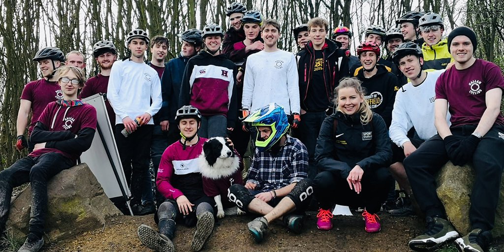 An amazing afternoon in #Sheffield today thanks to <a href="/HallamCycling/">Hallam Cycling</a> and <a href="/UoSCycling/">UoS Cycling Club</a>. There was no holding back from either side but in the end it was @TeamHallam that took it. This year cycling clubs have 4 fixtures and 2 #SheffVarsity points to play for  bit.ly/VarsityFixtures