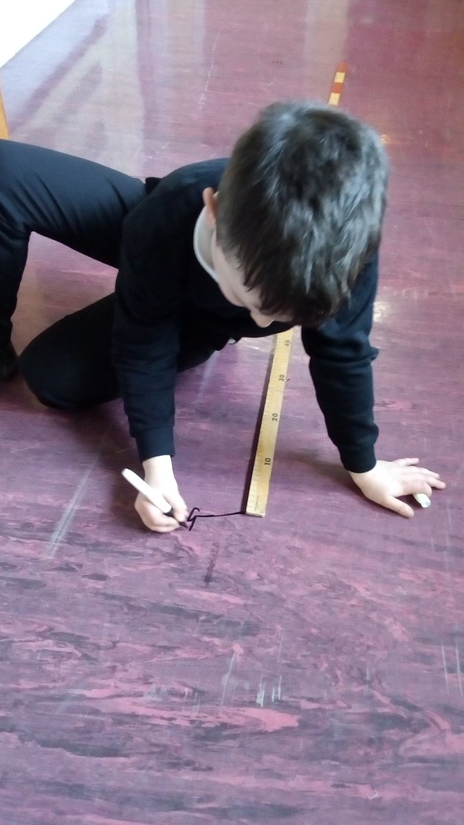 IwbsMr's tweet photo. IDL/Numeracy: Scottish Wars of Independence - trying to create a time line of when things happened. 1m=100cm, 10m=1000cm = 1000 years. He did it all in his own and was very proud! #WatchUsGrow @IWBSFalkirk @oxgangschool https://t.co/33REkKnwLn