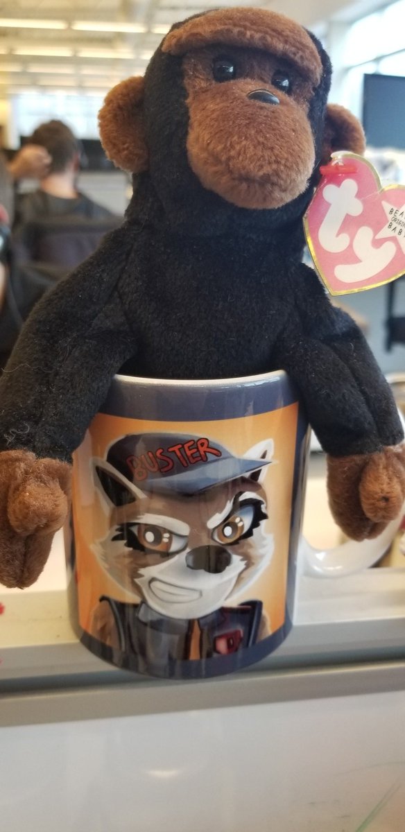 Sobey1Kenobi's tweet photo. Back by popular demand the Buster Mug! Love the feedback. Heres one in action at work. All money raised goes to funding my kids book #Monkeyshorts.
Retweet This Please!!
#SmallStreamersConnect
#SupportSmallStreamers #TwitchFam
@SupStreamers
https://t.co/7AUsaQjlT7 <<<<< https://t.co/x4Gstgx8wU