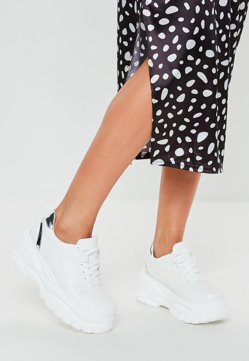 white trainers missguided