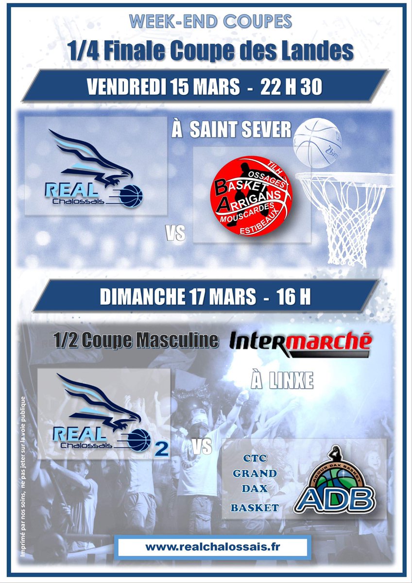 Week-end de coupes à venir !