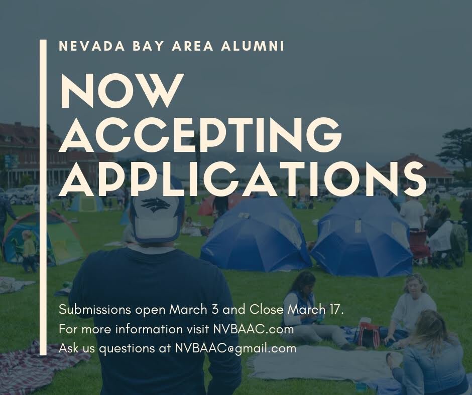 BritaMuller's tweet photo. The Nevada Bay Area Alumni Chapter (@NVBayAreaAlumni) is looking for new faces to join our leadership team! If you'd like to get involved, please fill out this application by Sunday March 17. For more info, you can DM me or email NVBAAC@gmail.com. GO PACK! https://t.co/ymMrZ0qIIo https://t.co/Z1xjmA6b3M