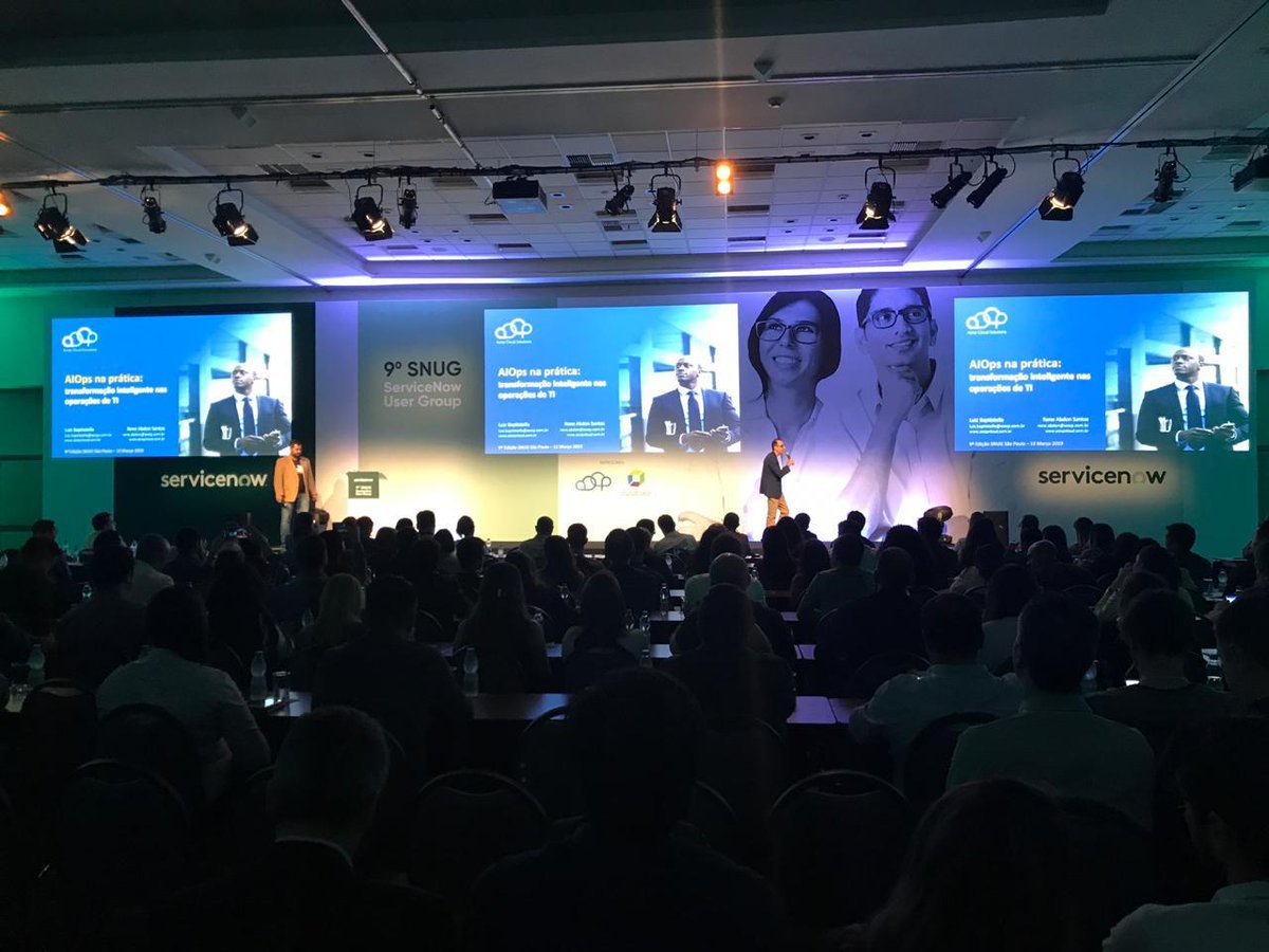Dynatrace's tweet photo. We are thrilled to be sponsoring and taking part in this #Servicenow Users Group today in #SãoPaulo. #latam https://t.co/WWq5cavFsL