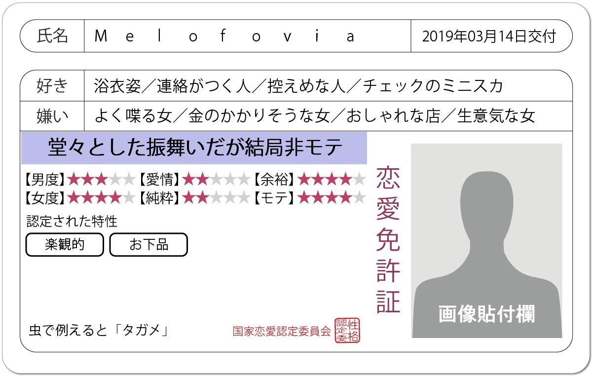 Melofovia めろろん ありがとうpjs タガメきもいんだよなぁ