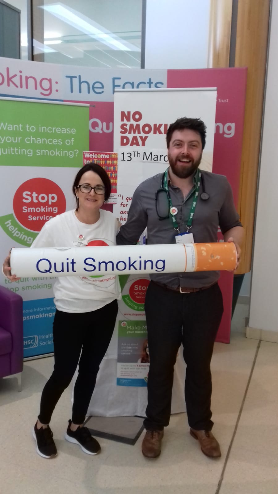Western Trust on Twitter "Josie from our Smoking Cessation team in
