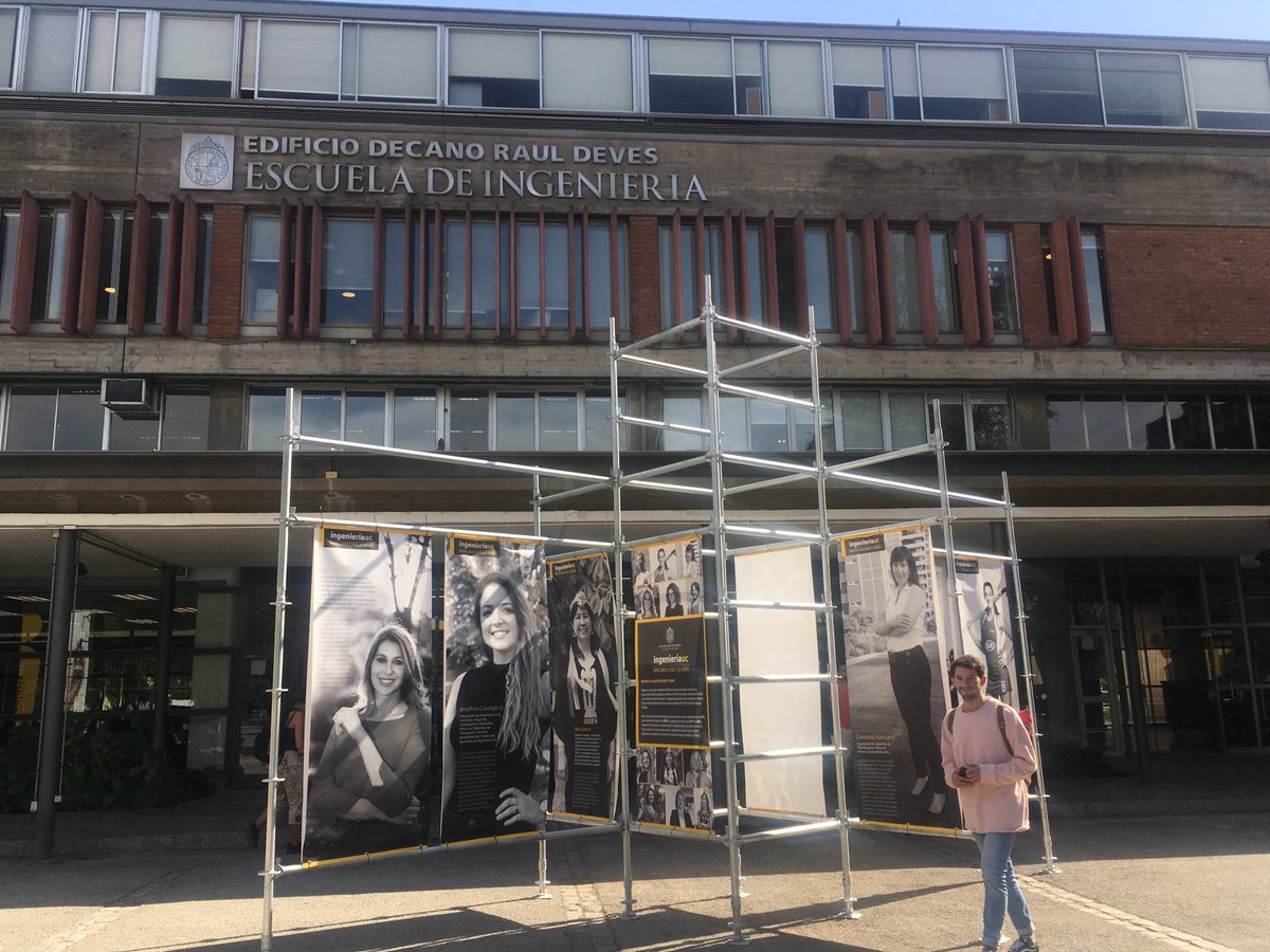 MujeresIngUC's tweet photo. Expo Ingeniería UC: Mujeres impactando al mundo.
Actualmente en el patio de nuestra Escuela se presenta la Expo "Mujeres impactando al Mundo". En esta se presentan de distintas mujeres ingenieras que se han destacado gracias a su trabajo y desempeño en diversas áreas. https://t.co/UhIPS9eIwX