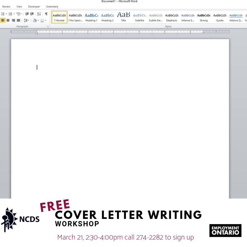 NCDS4Jobs's tweet photo. Does your page look something like this? Let us help you create the PERFECT cover letter! https://t.co/B8hRdsVIxK