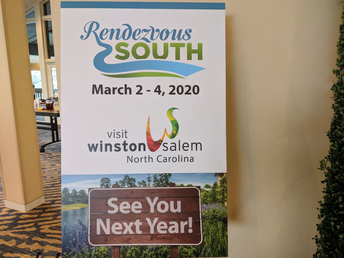 VWSChristian's tweet photo. Closing event @RendezvousSouth #RS2019 and delighted to announce that Winston-Salem will host #RS2020 @VisitWS @TwinCityQuarter @GraylynEstate @downtownWS @Kimpton Cardinal! #visitws #meetws #wsnc https://t.co/1PFwq0HFZ8