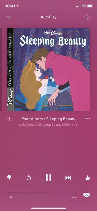 Don&rsquo;t judge but I&rsquo;ve been listening to Disney Songs all morning.  This shit is so relaxing 😌 https://t
